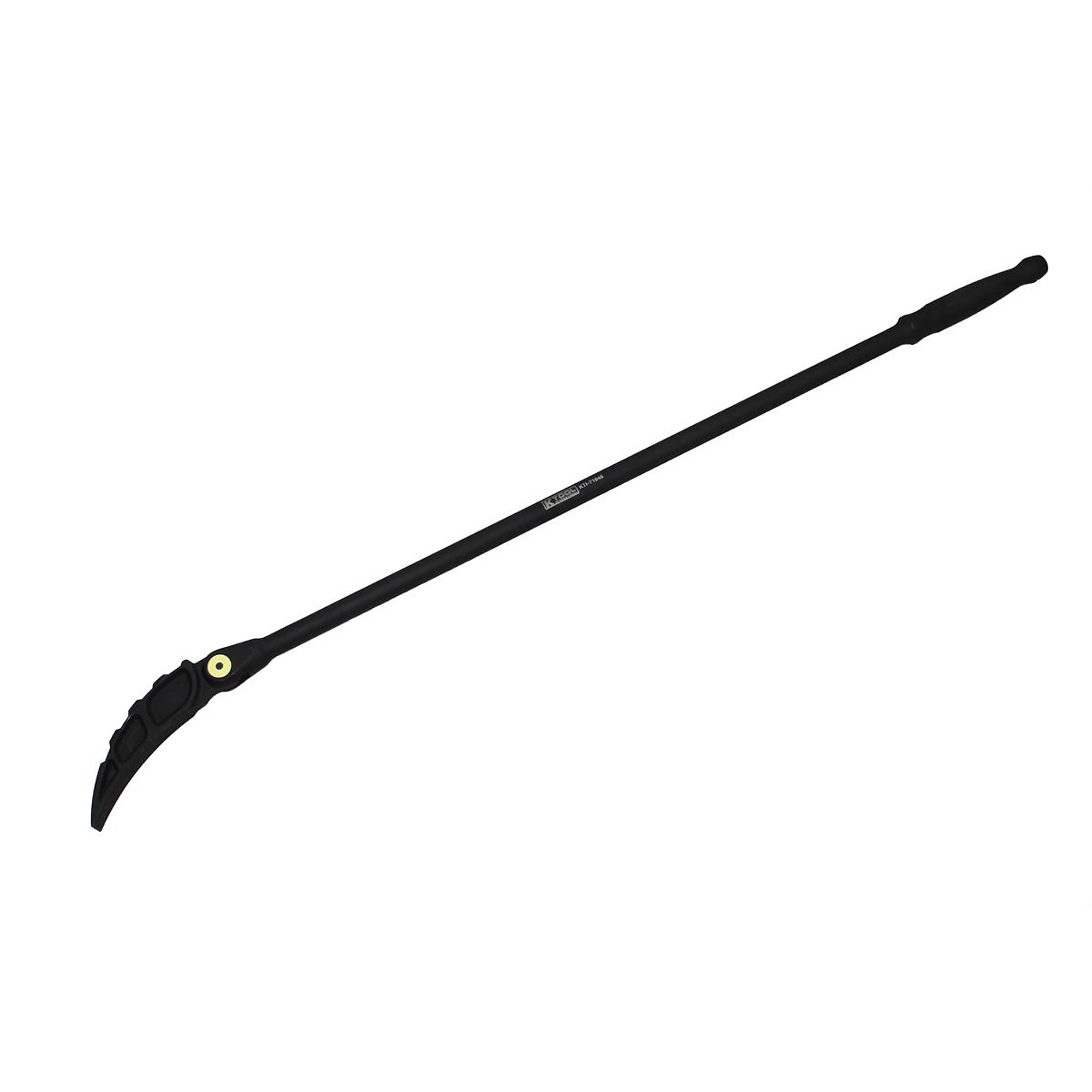 K Tool International Double Push Lock Indexing Pry Bar — 33in., Heavy-Duty Chrome Molybdenum, 180-Degree Head, Model# KTI71645
